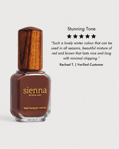 Sienna Nail Polish Sienna - Brown - 10ml