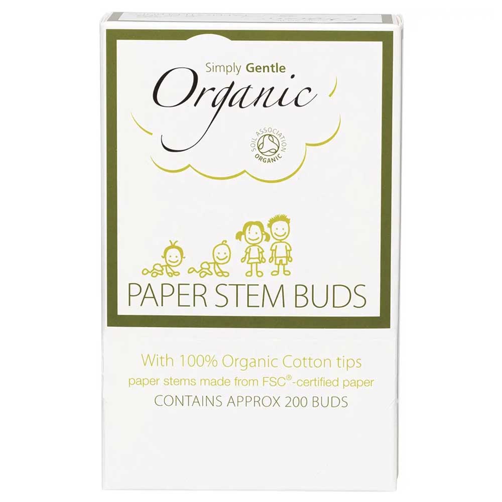 Simply Gentle Organic Cotton Buds - 200 Pack