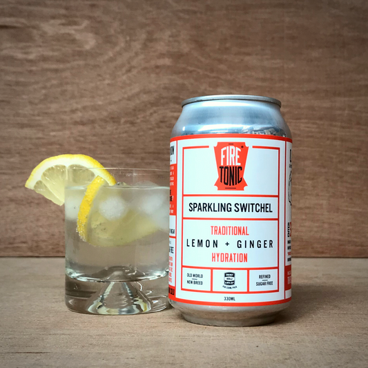 Fire Tonic Sparkling Switchel - Lemon & Ginger - 330ml