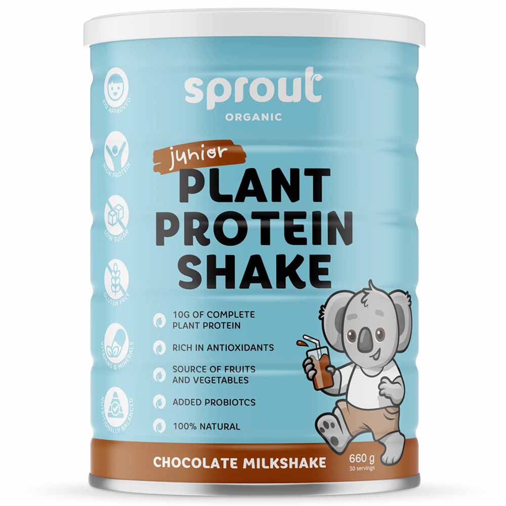 Sprout Organic Junior Plant Protein Chocolate Milkshake - 660g