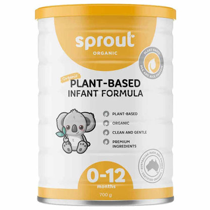 Sprout Organic Plant Based Infant Formula 0-12 Months - 700g