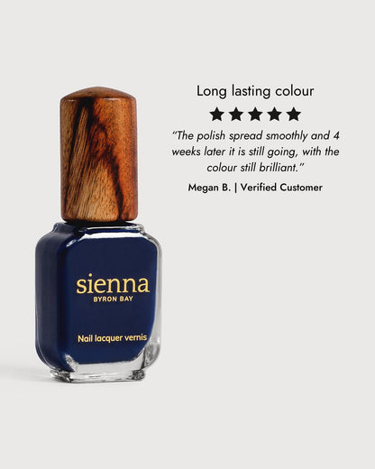 Sienna Nail Polish Stargazer - Navy Blue - 10ml