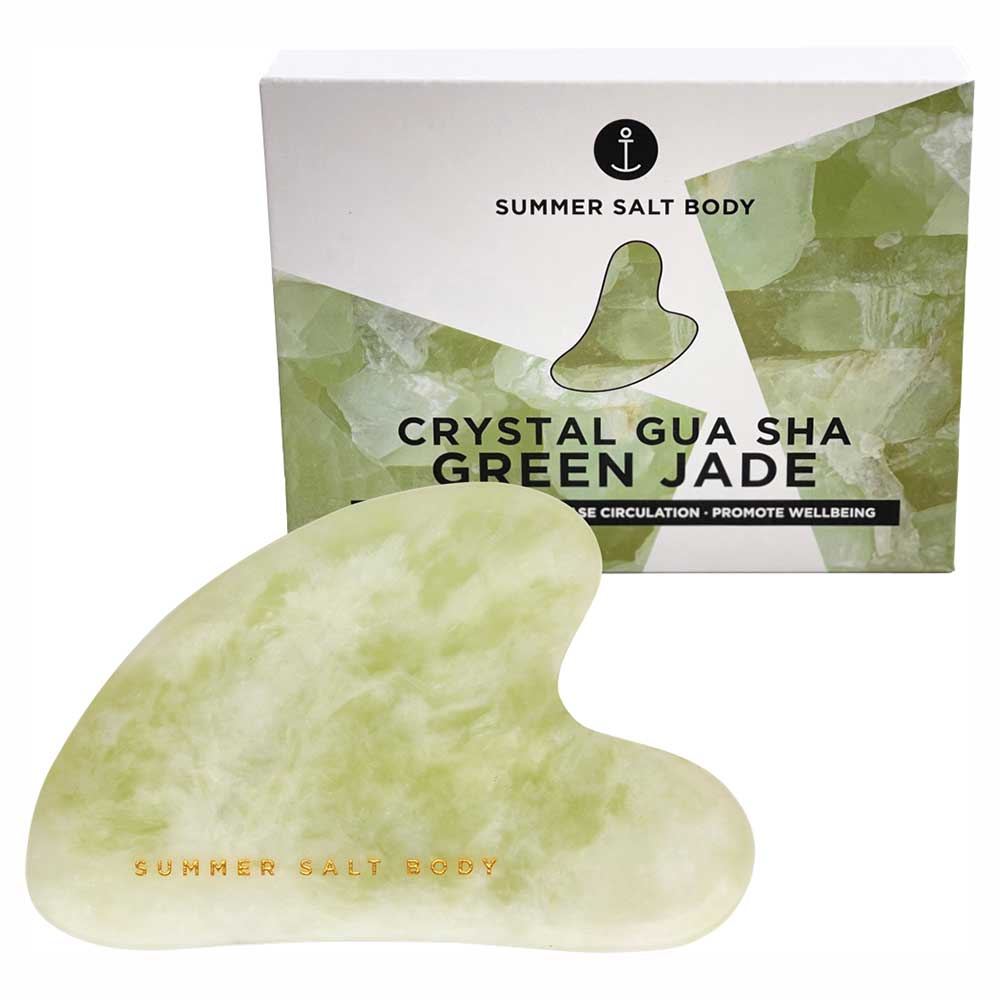 Summer Salt Body Gua Sha - Green Jade