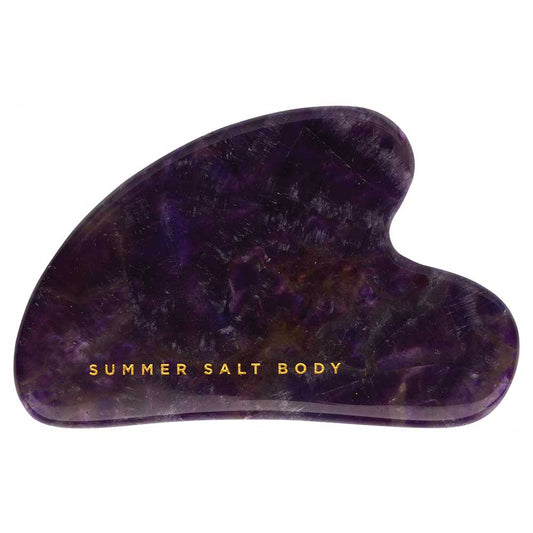 Summer Salt Body Gua Sha - Amethyst - L'Organic
