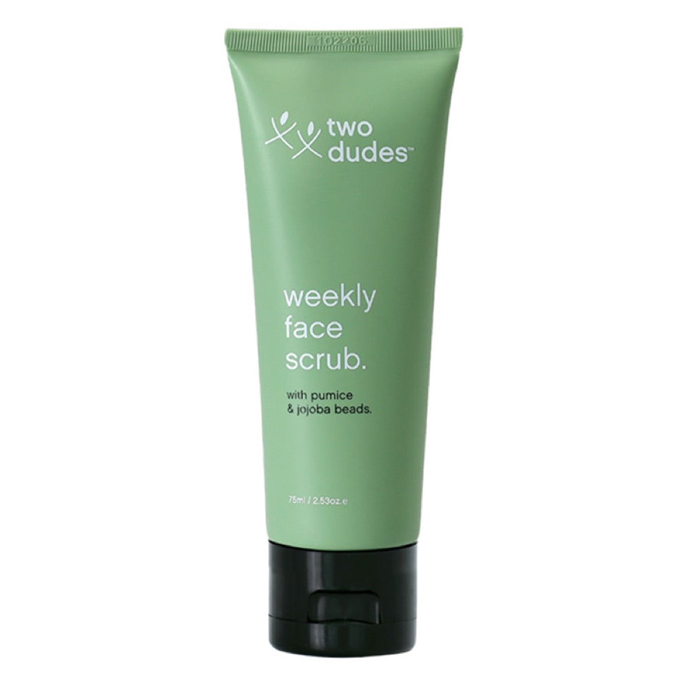 Two Dudes Weekly Face Scrub - 75ml - L'Organic