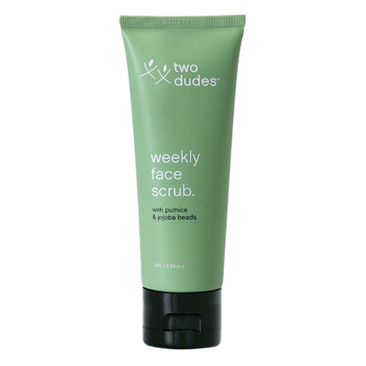 Two Dudes Weekly Face Scrub - 75ml - L'Organic