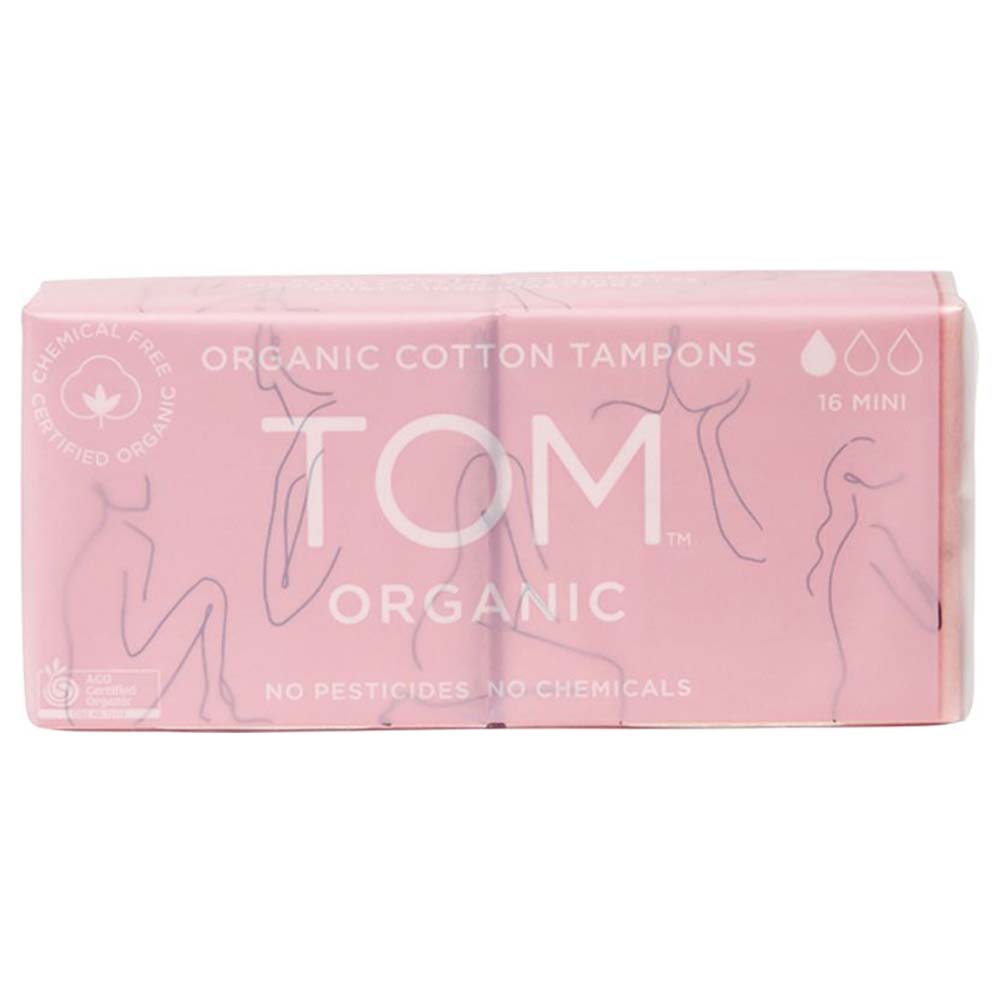 TOM Organic Tampons - Mini - 16 Pack