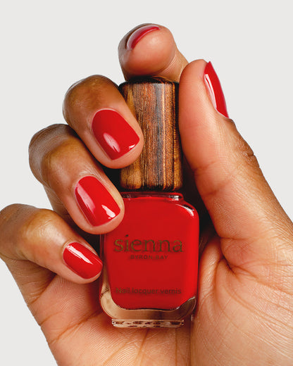 Sienna Nail Polish Tempest - Classic Red - 10ml