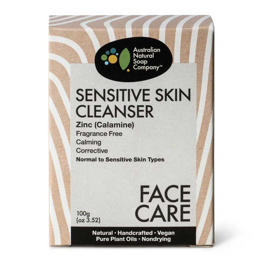 The ANSC Sensitive Skin Facial Cleanser Zinc Calamine - 100g
