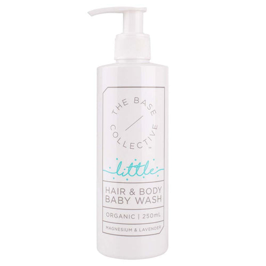 The Base Collective Little Organic Hair & Body Wash - Magnesium & Lavender - 250ml