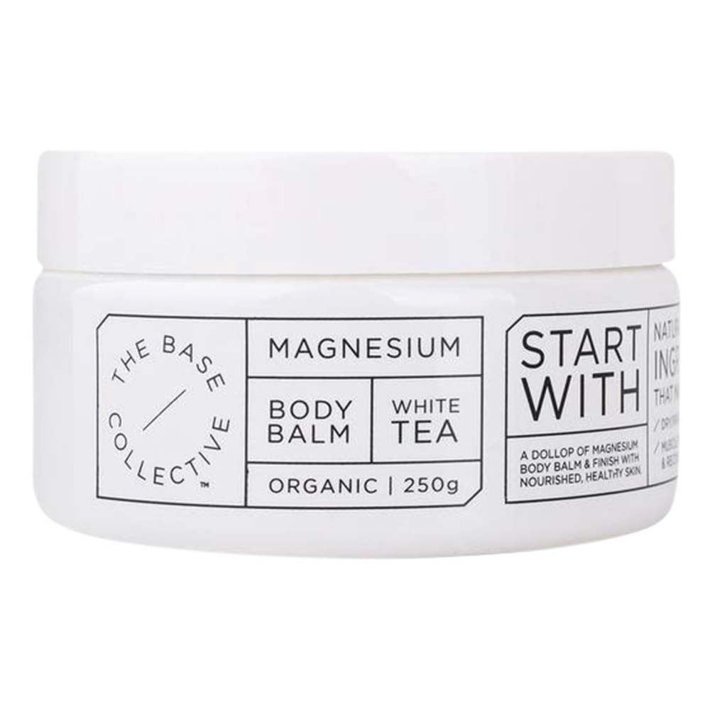 The Base Collective Magnesium & White Tea Body Balm - 250g