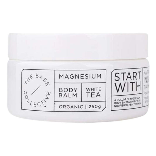 The Base Collective Magnesium & White Tea Body Balm - 250g