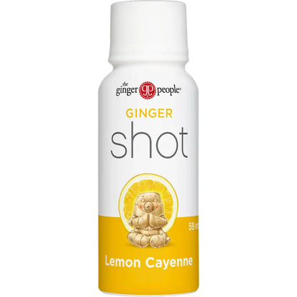 The Ginger People - Ginger Shot Lemon & Cayenne 12x59ml