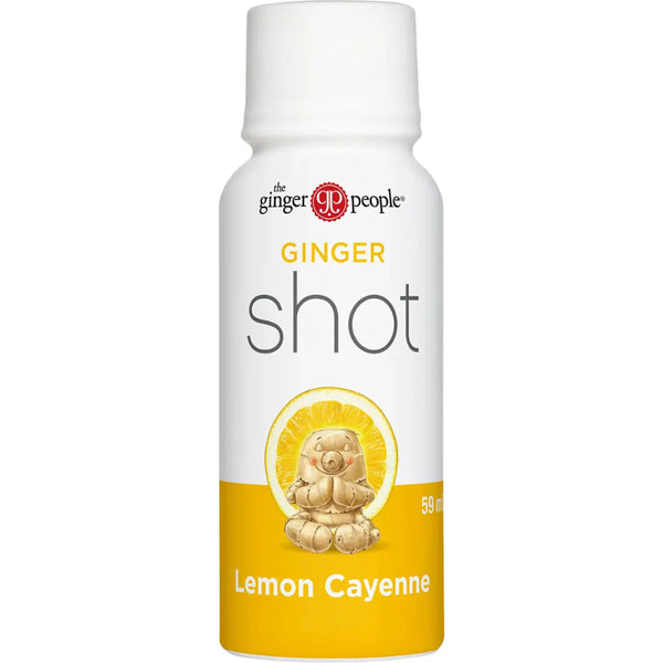 The Ginger People - Ginger Shot Lemon & Cayenne 12x59ml