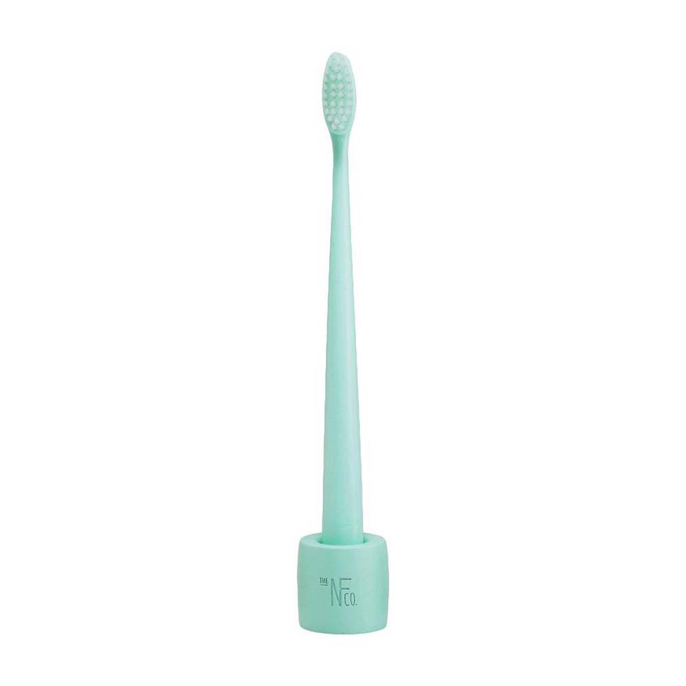 The Natural Family Co. Bio Brush & Stand - Rivermint