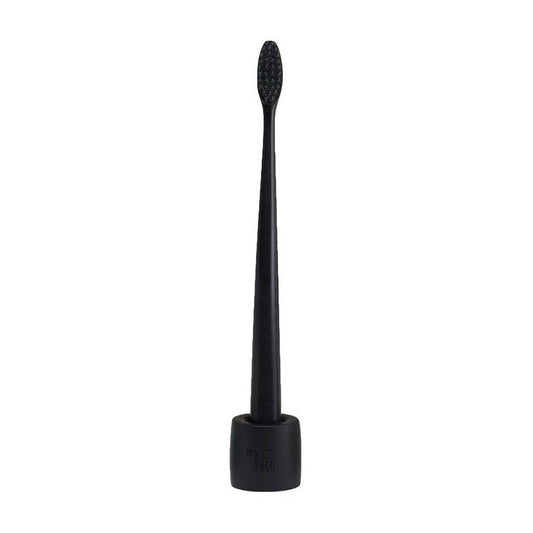 The Natural Family Co. Bio Brush & Stand - Pirate Black