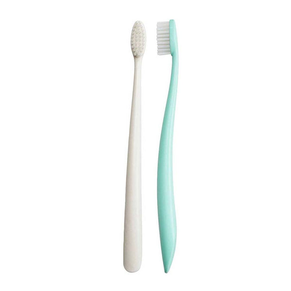 The Natural Family Co. Bio Brush Twin Pack - Ivory Desert & Rivermint