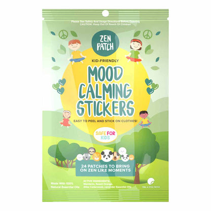 The Natural Patch Co. ZenPatch Organic Mood Calming Stickers - 24 Pack