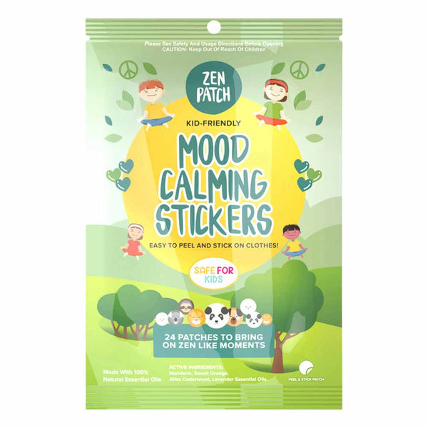 The Natural Patch Co. ZenPatch Organic Mood Calming Stickers - 24 Pack