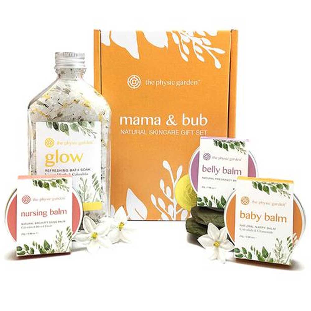 The Physic Garden Natural Skincare Gift Set - Mama & Bub