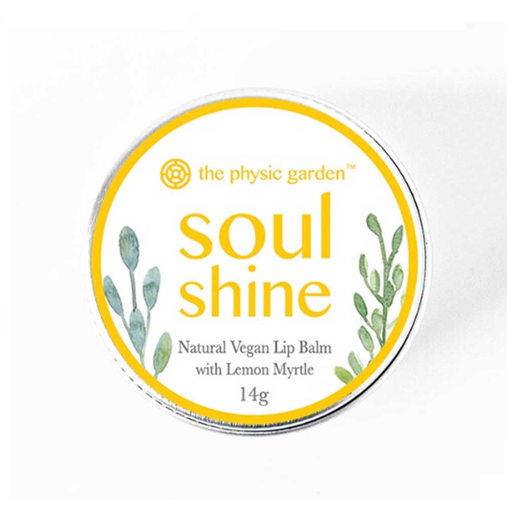 The Physic Garden Vegan Lip Balm Soul Shine - 14g