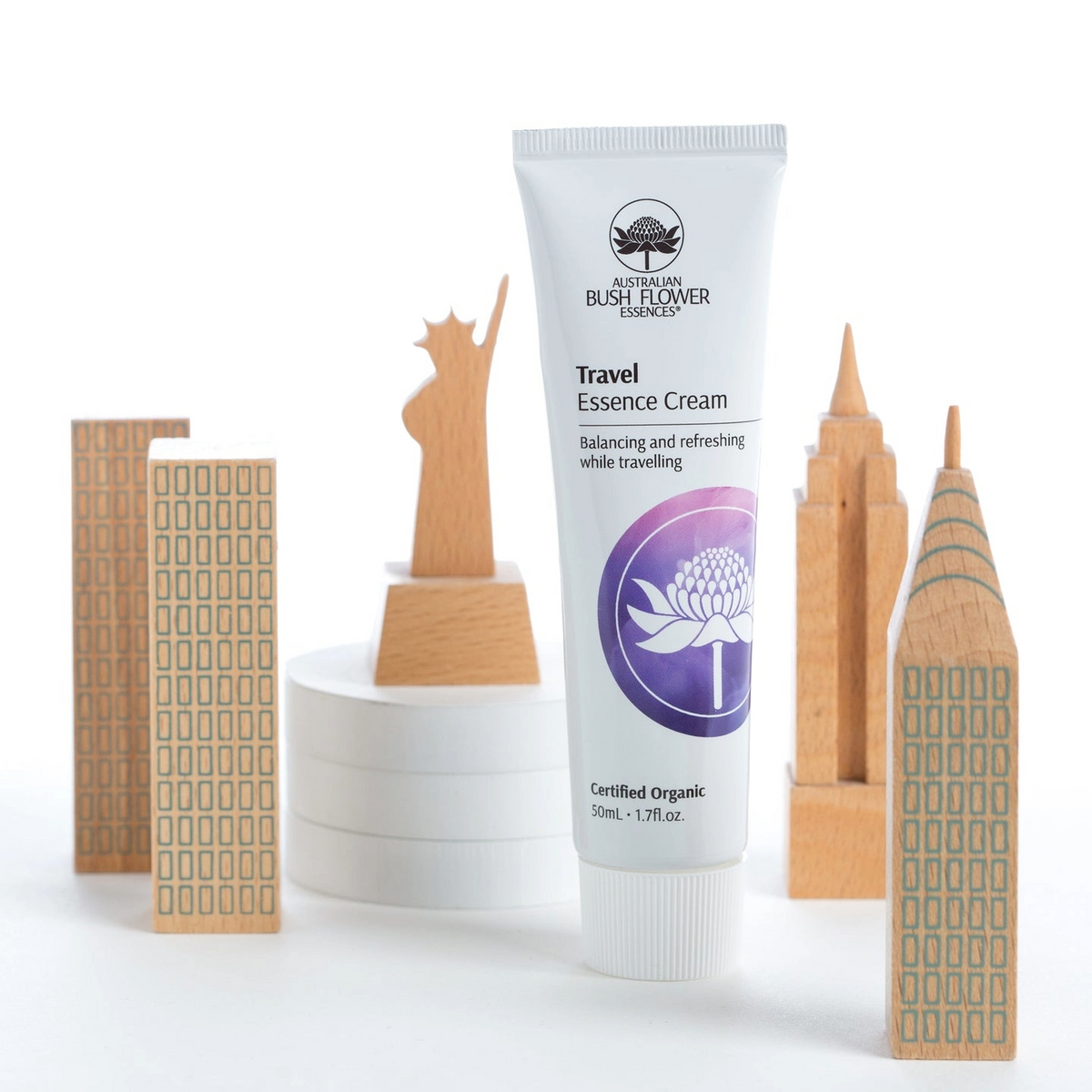 Australian Bush Flower Essences Organic Essence Cream - Travel - 50ml