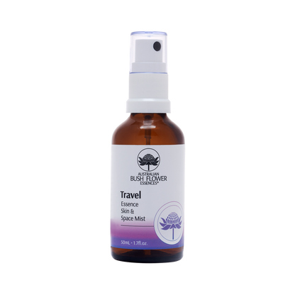 Australian Bush Flower Essences Organic Space Mist - Travel - 50ml