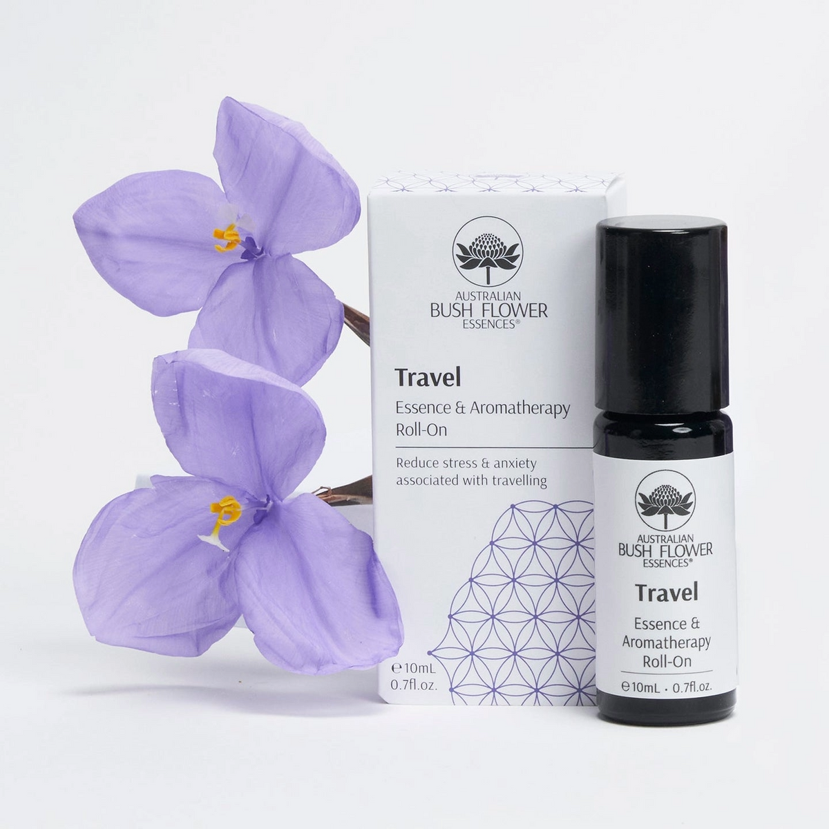 Australian Bush Flower Essences Essence & Aromatherapy Roll-On - Travel - 10ml