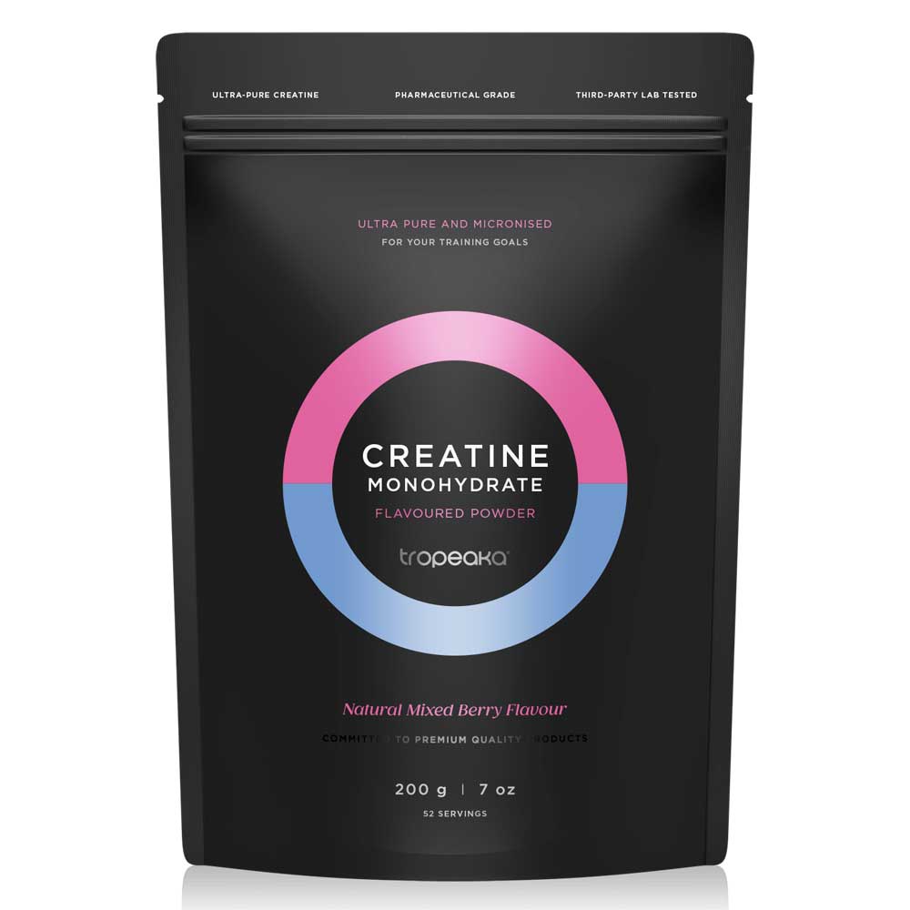 Tropeaka Creatine Monohydrate Mixed Berry - 200g - L'Organic