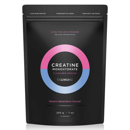 Tropeaka Creatine Monohydrate Mixed Berry - 200g - L'Organic