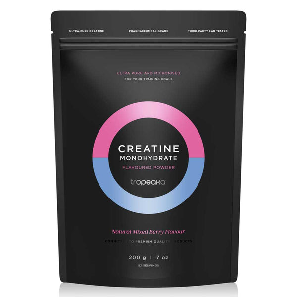 Tropeaka Creatine Monohydrate Mixed Berry - 200g - L'Organic