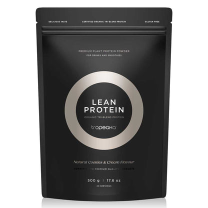 Tropeaka Lean Protein Powder Cookies & Cream - 500g - L'Organic