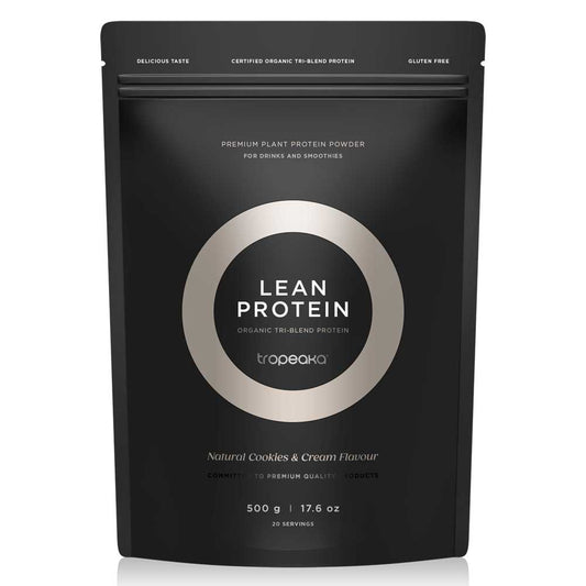 Tropeaka Lean Protein Powder Cookies & Cream - 500g - L'Organic