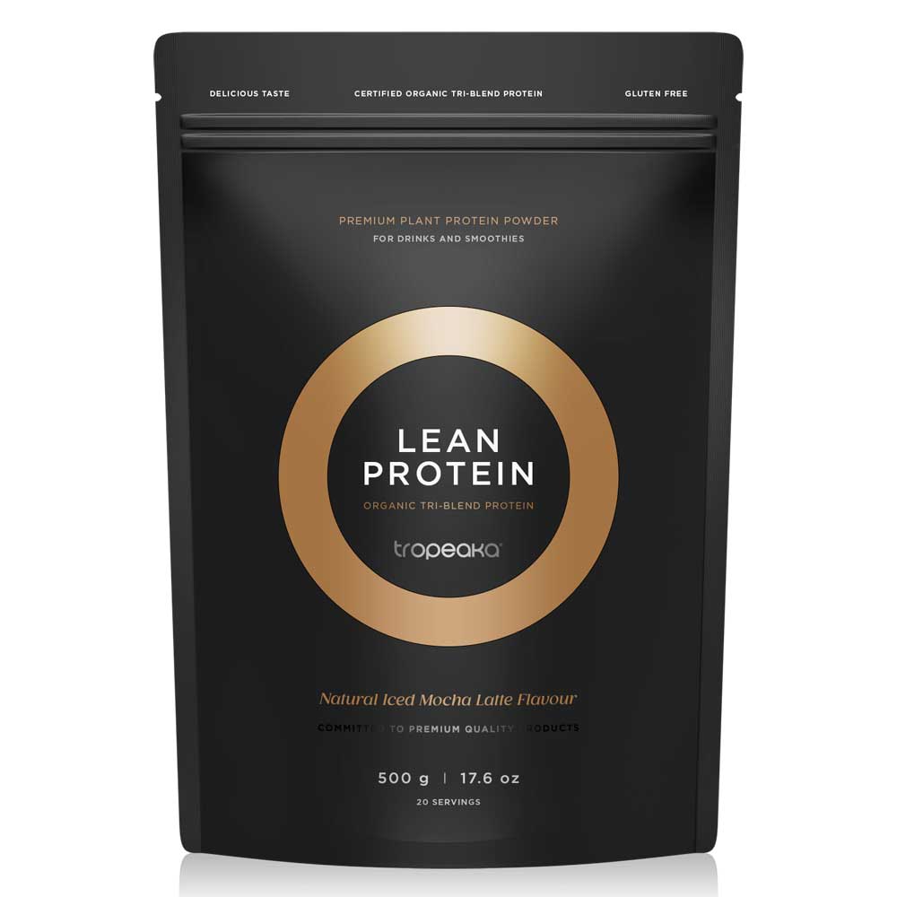 Tropeaka Lean Protein Powder - Iced Mocha Latte - L'Organic
