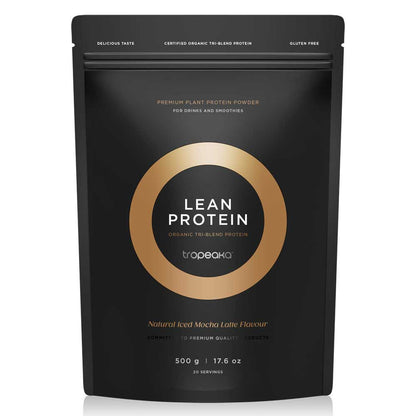 Tropeaka Lean Protein Powder - Iced Mocha Latte - L'Organic