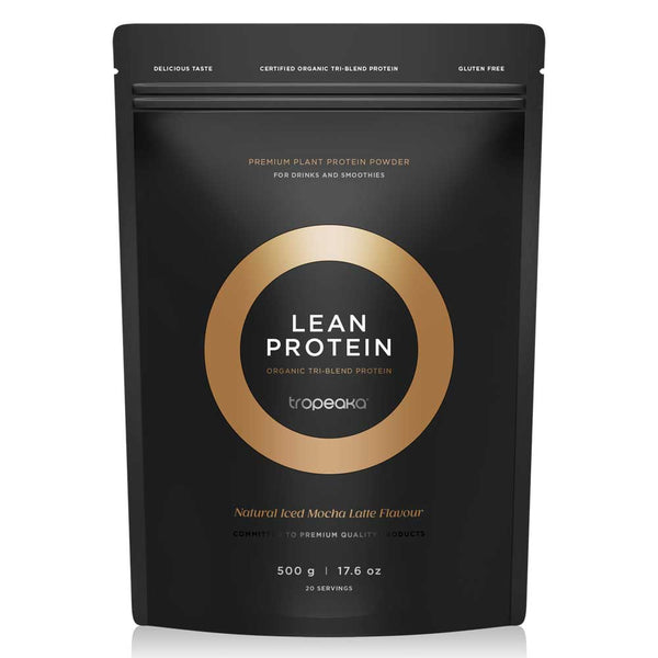 Tropeaka Lean Protein Powder - Iced Mocha Latte - L'Organic