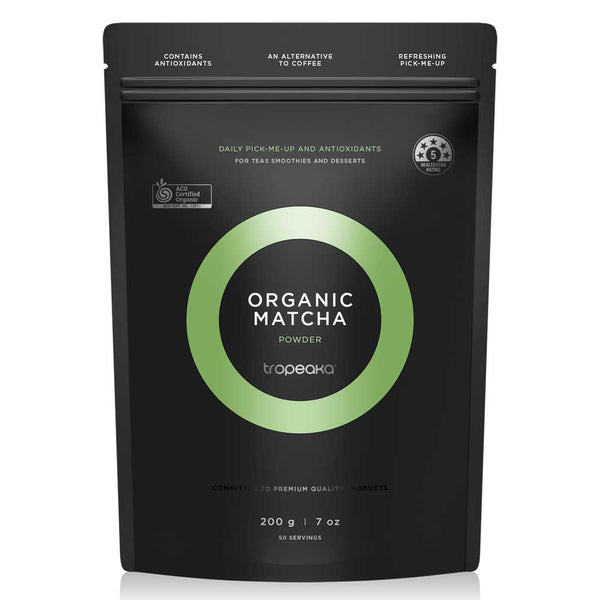 Tropeaka Organic Matcha Tea Powder - 200g - L'Organic