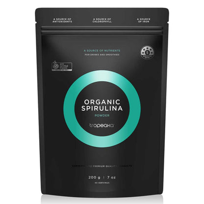 Tropeaka Organic Spirulina Powder - 200g - L'Organic