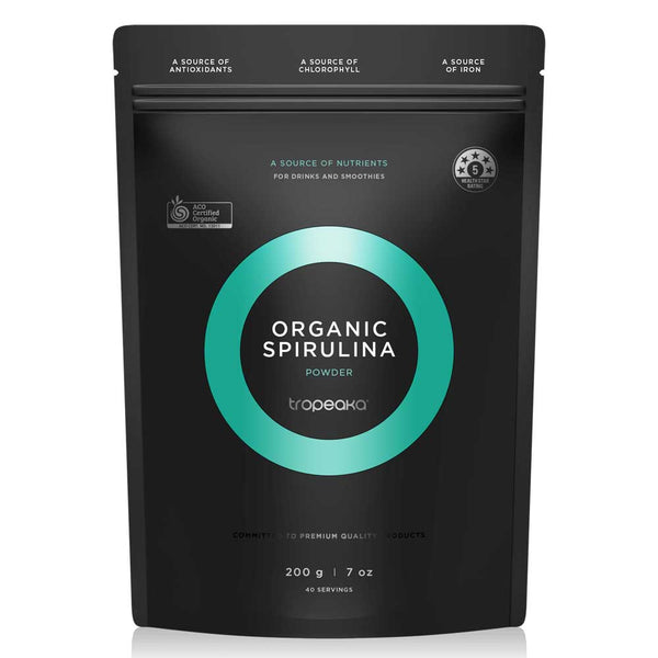 Tropeaka Organic Spirulina Powder - 200g - L'Organic