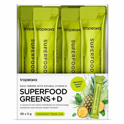 Tropeaka Superfood Greens + D Powder - L'Organic