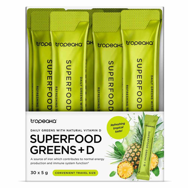 Tropeaka Superfood Greens + D Powder - L'Organic