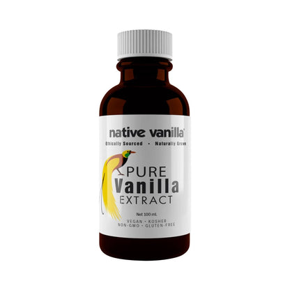 NATIVE VANILLA Pure Vanilla Extract 100ml - L'Organic