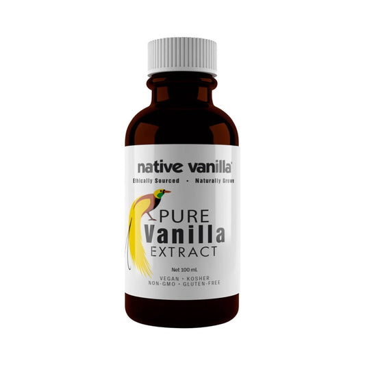 NATIVE VANILLA Pure Vanilla Extract 100ml - L'Organic