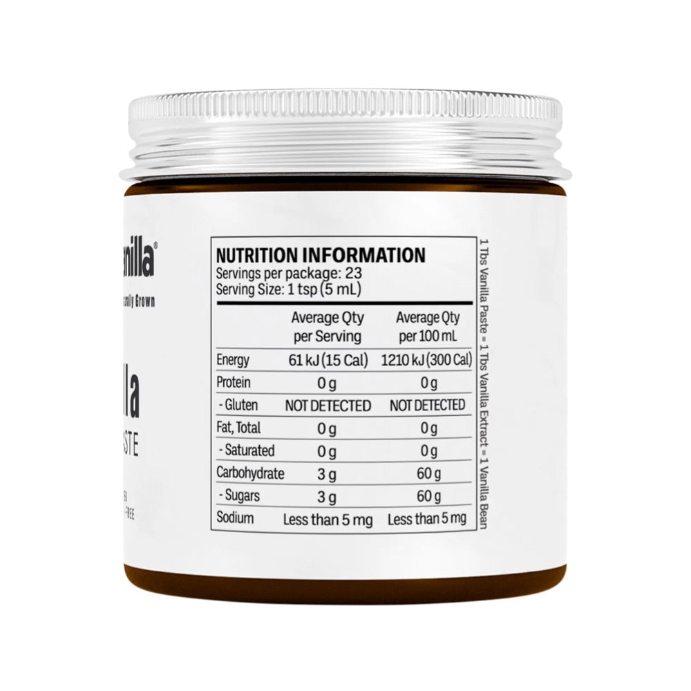 NATIVE VANILLA Vanilla Bean Paste 118ml - L'Organic