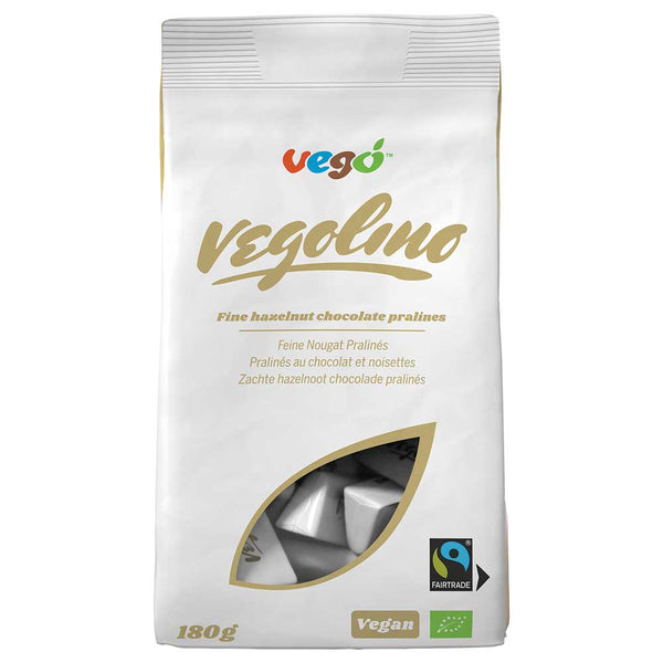 Vego Vegolino Fine Hazelnut Chocolate Pralines - 180g