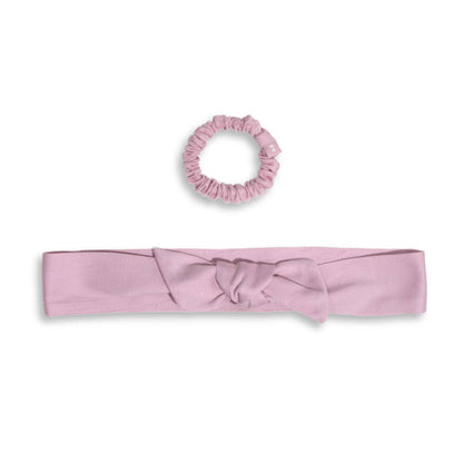 Kooshoo Plastic-free Satin Bow Scrunchie - Black