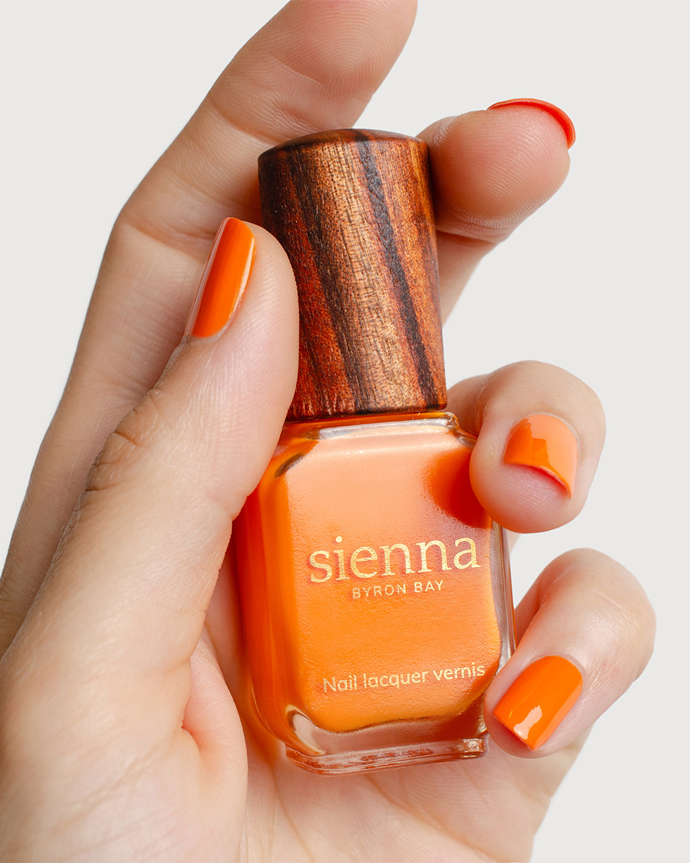 Sienna Nail Polish Warmth - Ripe Papaya - 10ml