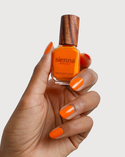 Sienna Nail Polish Warmth - Ripe Papaya - 10ml
