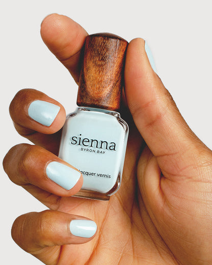 Sienna Nail Polish Wategos - Pastel Blue - 10ml