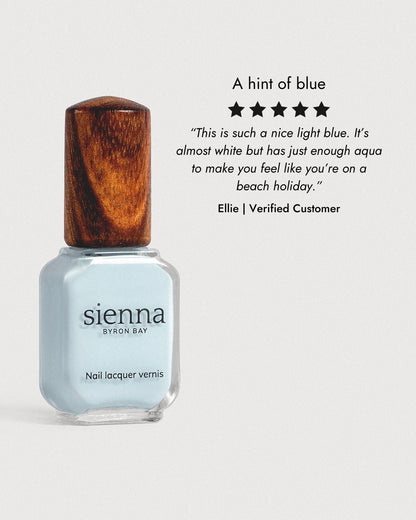 Sienna Nail Polish Wategos - Pastel Blue - 10ml